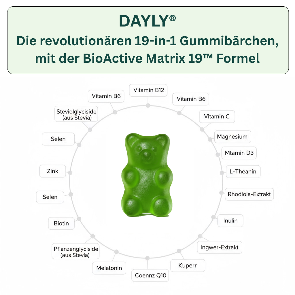 Dayly BALANCE & VITALITÄT - premium Gummibärchen
